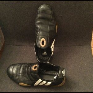 Adidas slip-on sneaker.